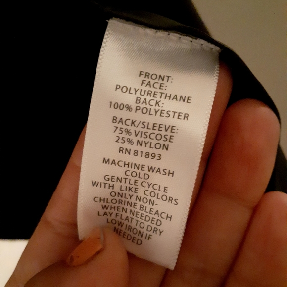 D&Co leather and fabric jacket - Picture 3 of 3